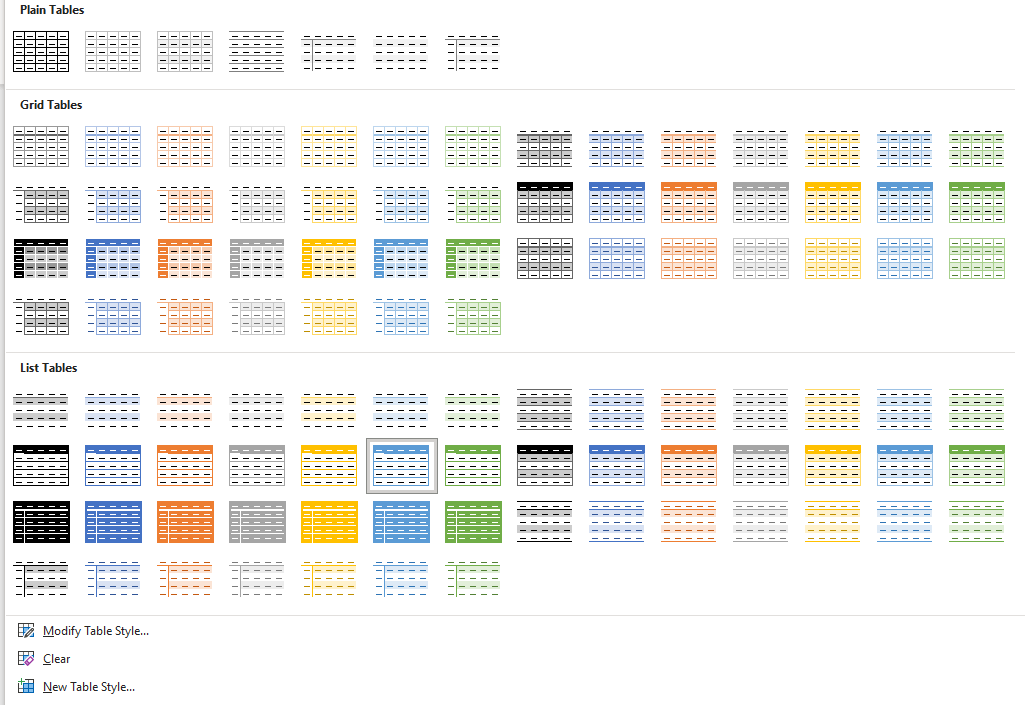 How to Add Background Color to Tables in Microsoft Word