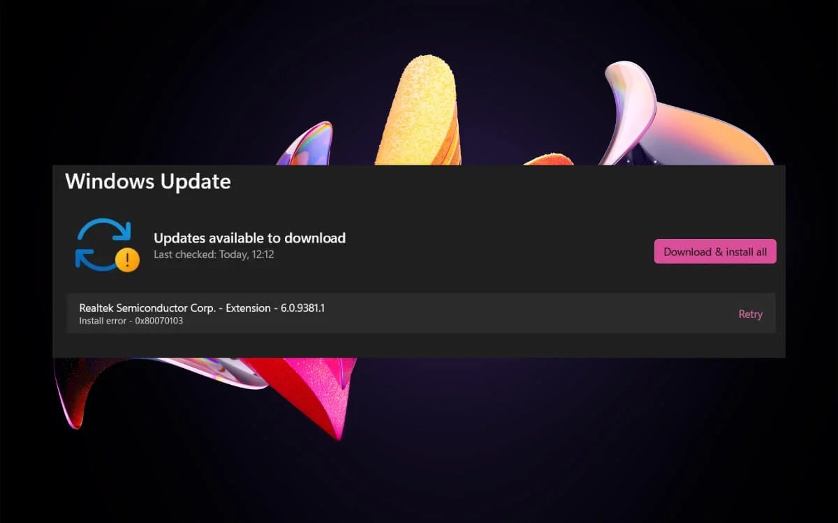 Как исправить «Ошибку установки расширения Realtek Semiconductor Corp» в Windows Mexn