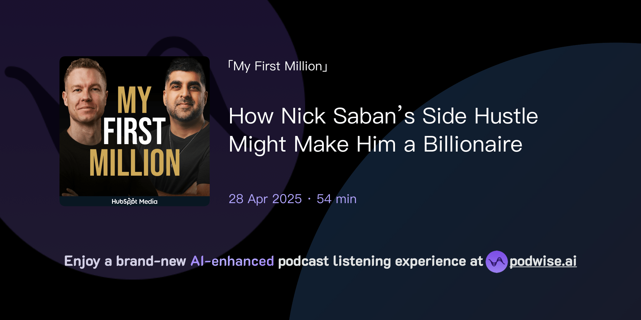 How Nick Saban’s Side Hustle Might Make Him a Billionaire My First