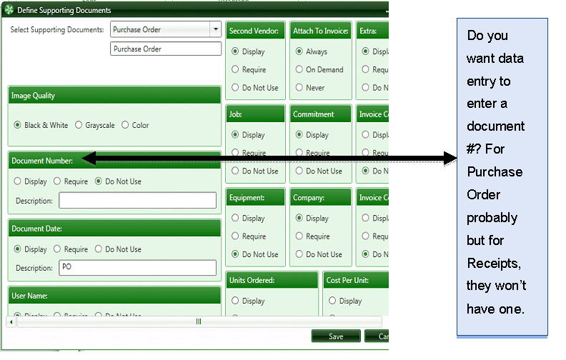Topic 2.1.3.1.11.2. Define Supporting Documents