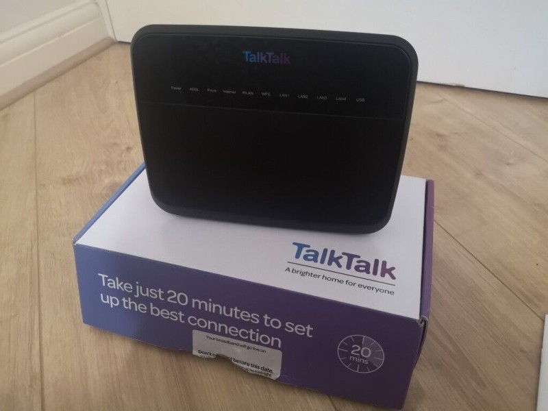 TalkTalk Flashing Orange and White Simple Solutions