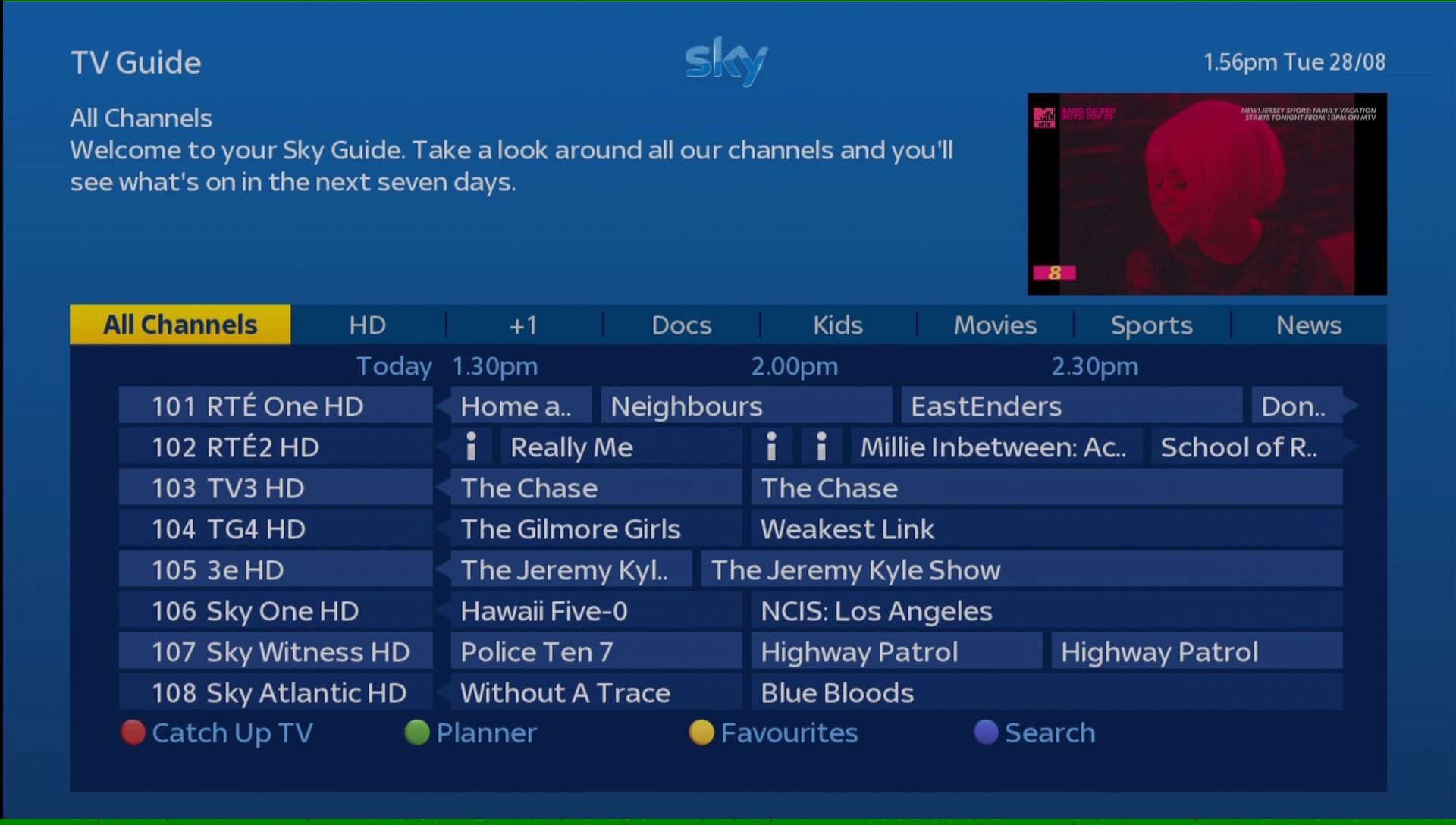 Launches & Changes to Sky Channels August 2018 Sky Community