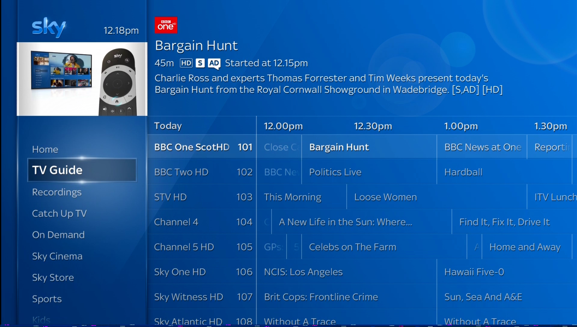 TV Guide Download Sky TV Guide