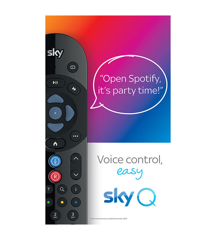 Reboot sky q box from remote