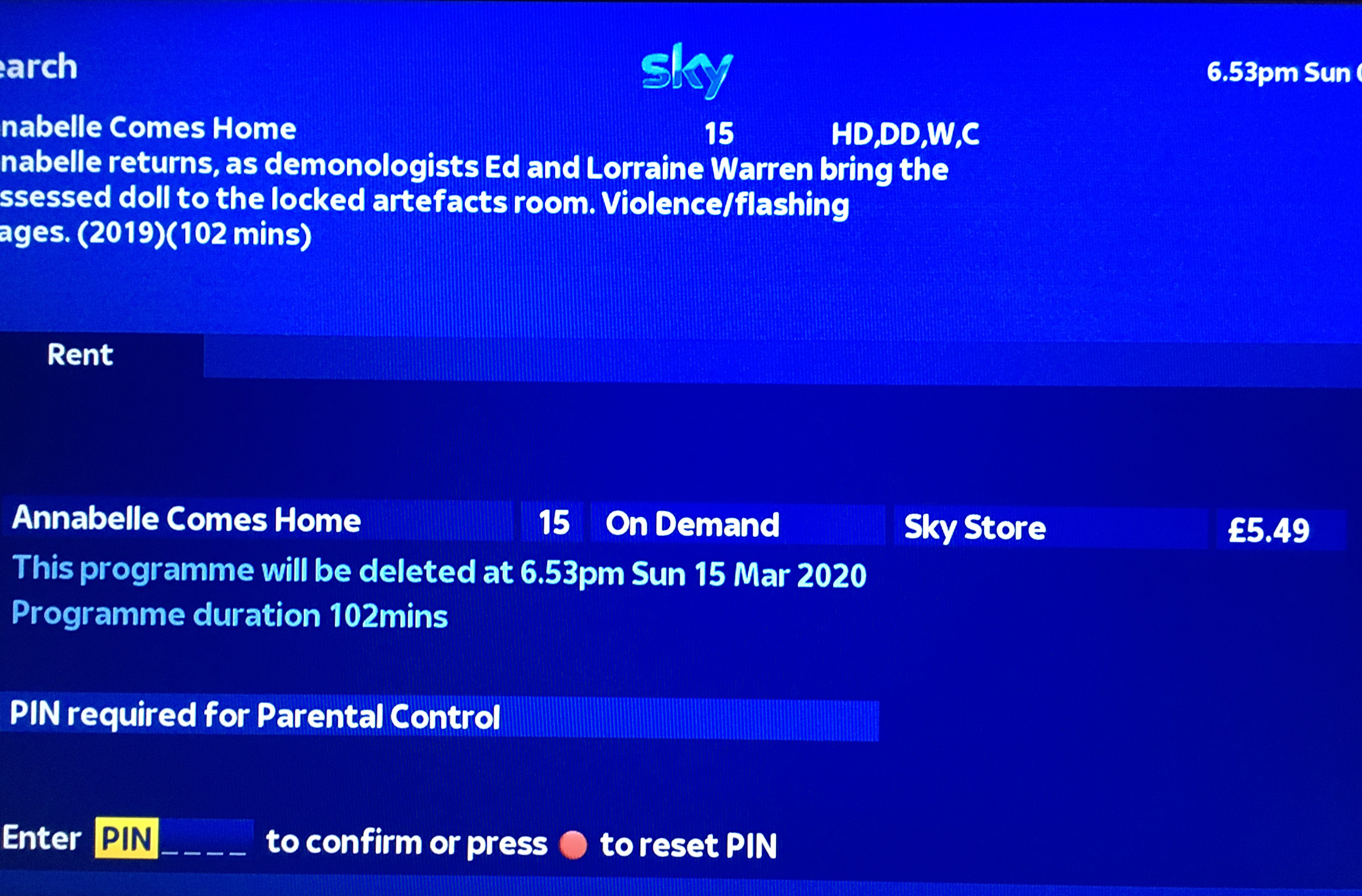 Sky rentals more than advertised Sky Community
