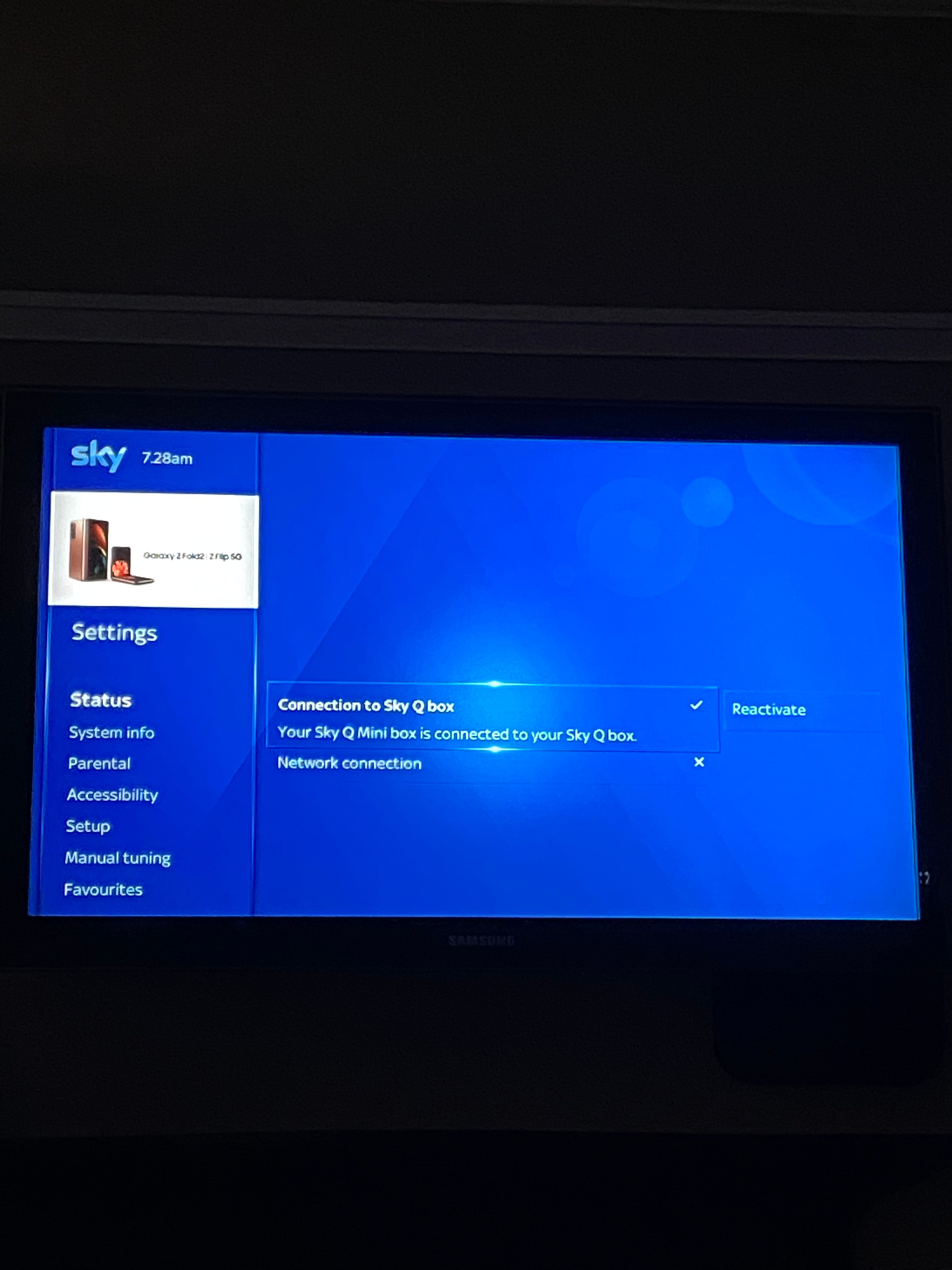 Sky Q Mini Connected to Q Box and repeating WiFi S... Sky Community