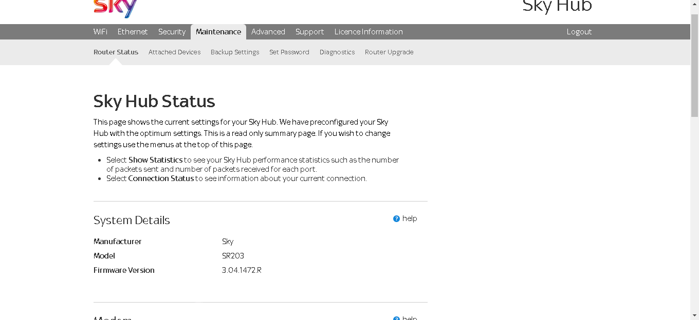 Answered Sky Broadband Hub Firmware?! Sky Community