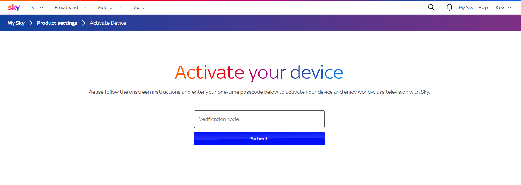 Re Activate Sky Glass Sky Community