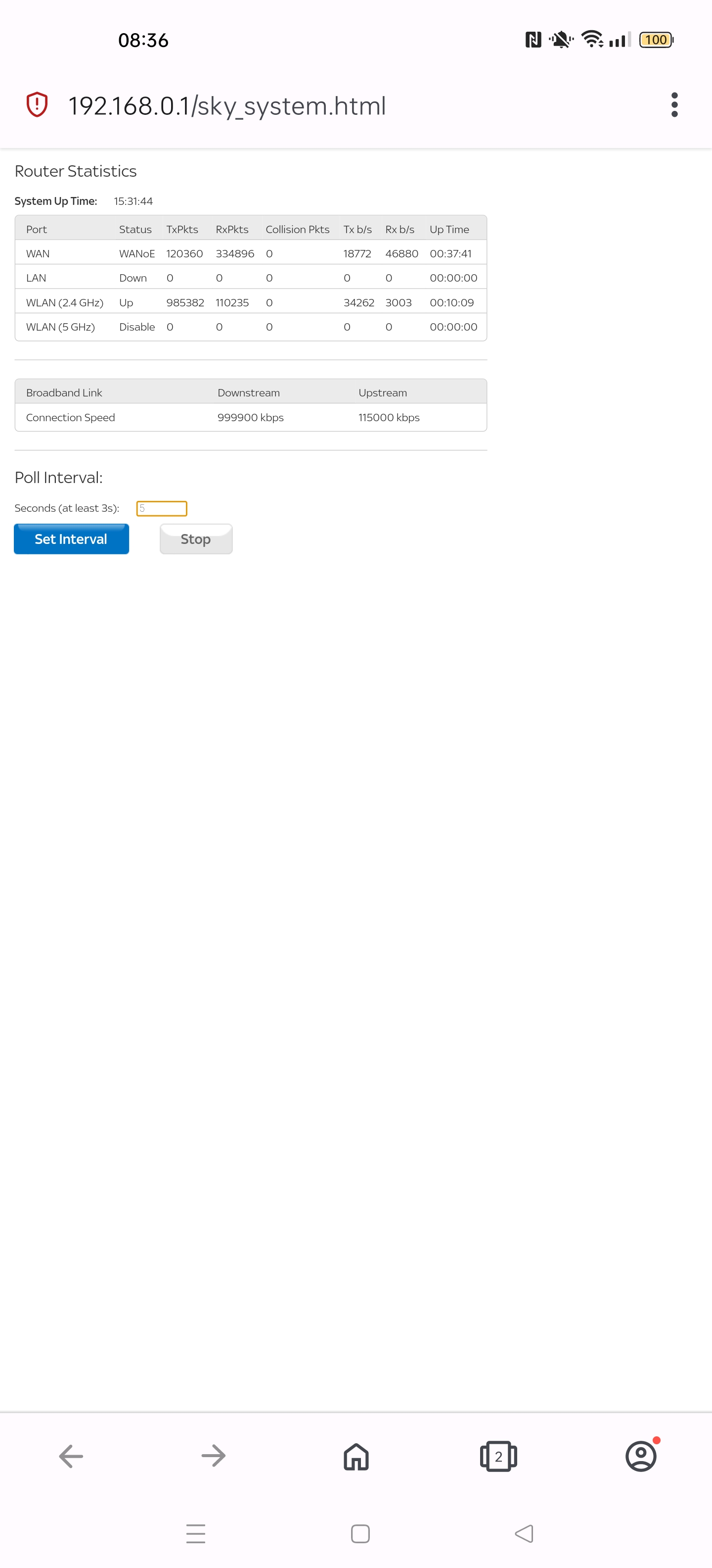 Re 5ghz channel keeps changing Sky Community