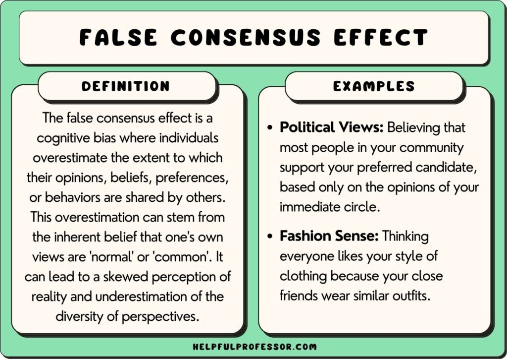 15 False Consensus Effect Examples (2024)