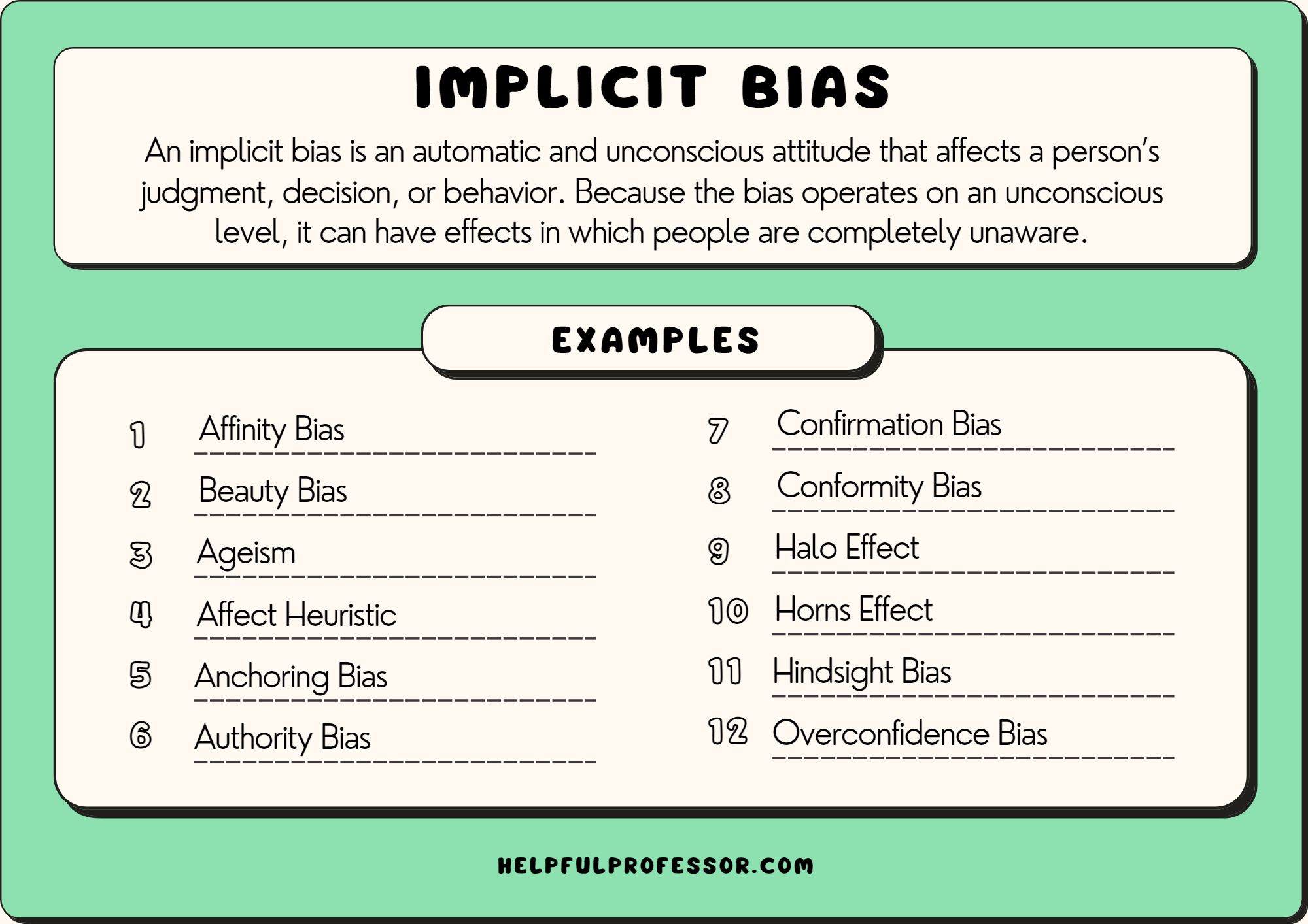 17 Implicit Bias Examples (2025)