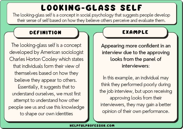 LookingGlass Self 10 Examples and Definition (Sociology)