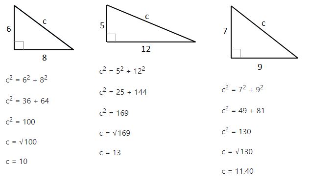 Pythagoras' Theorem Helping With Math