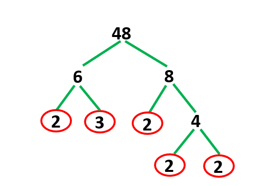 Factor Tree Method | Definition, What?, How to build?, Examples