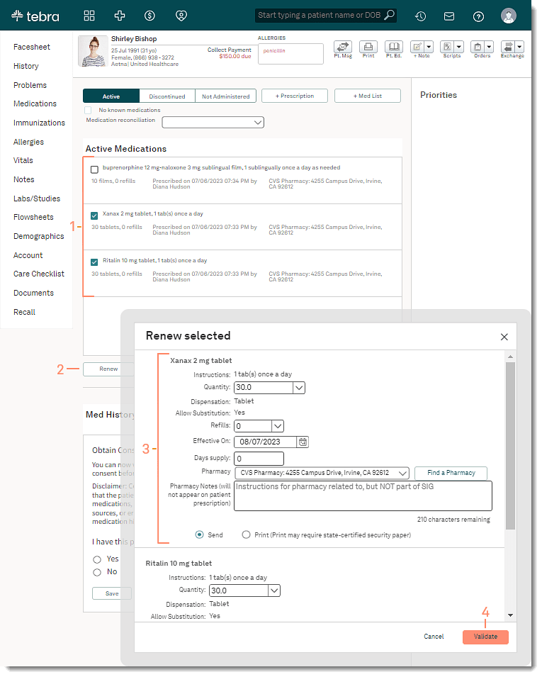 Renew Medication Tebra Help Center