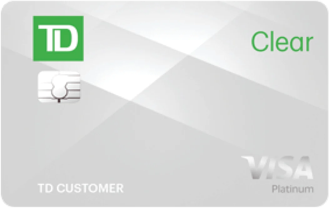 TD Clear Visa Platinum Credit Card Help Me Build Credit