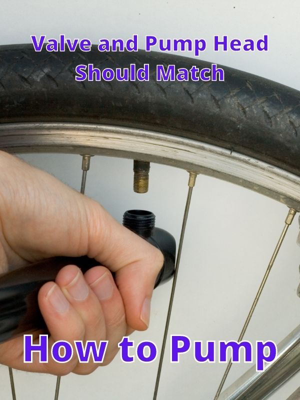 How to Pump A Bike Tire [6 Options] Help Shoe