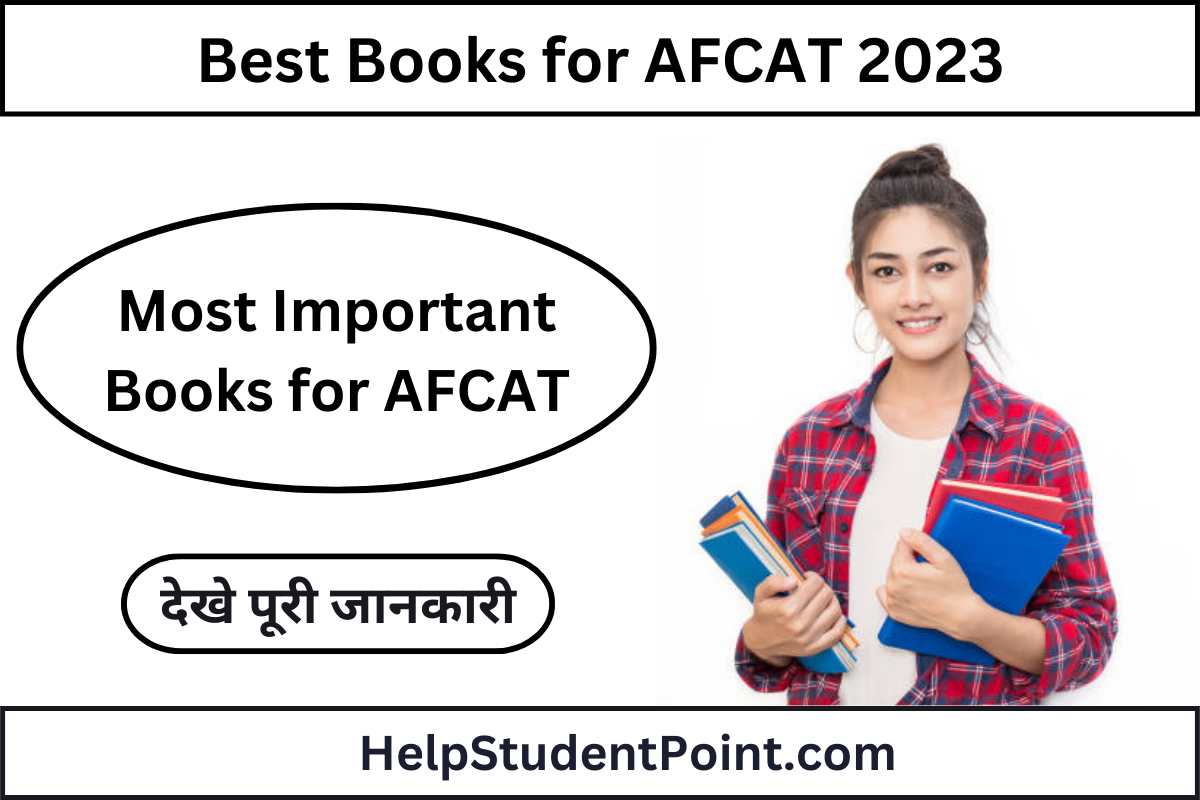Best Books for AFCAT 2024 HelpStudentPoint