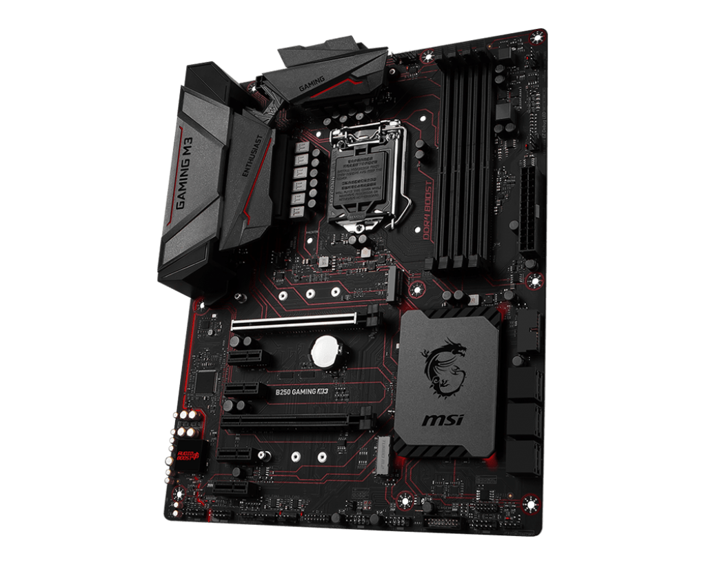 MSI Gaming Intel B250 GAMING M3 LGA 1151 DDR4 HDMI VR Ready ATX