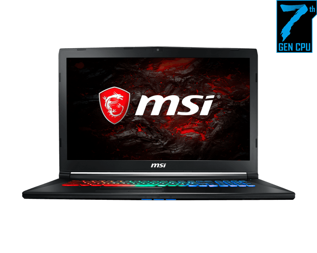 MSI GP72MVR 7RFX Leopard Pro 17.3inch Gaming Laptop Core i77700HQ