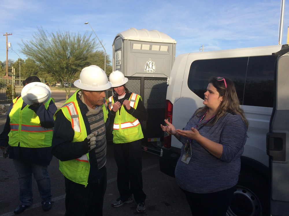 Volunteer Tucson Christmas Homeless 2023 Tucson Homeless Work Program * Old Pueblo Community Services