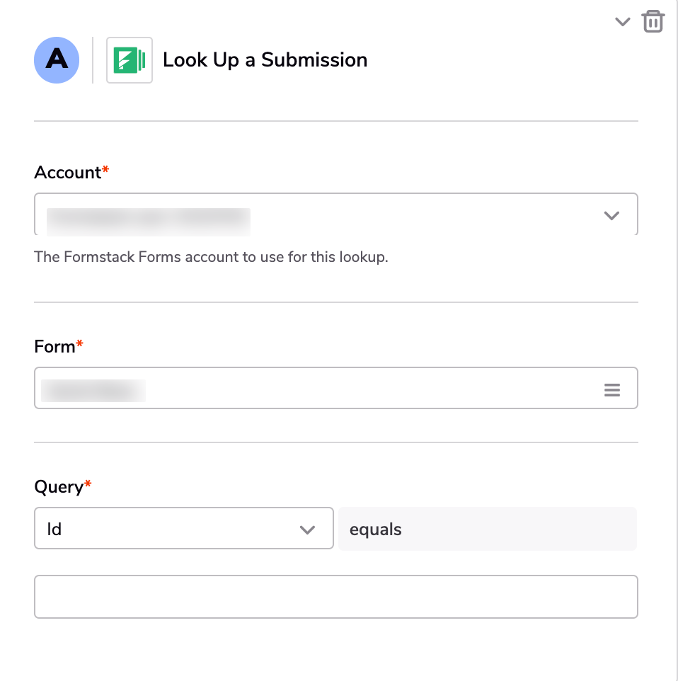Formstack Forms channel