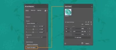 Create 3D graphics in Adobe Illustrator