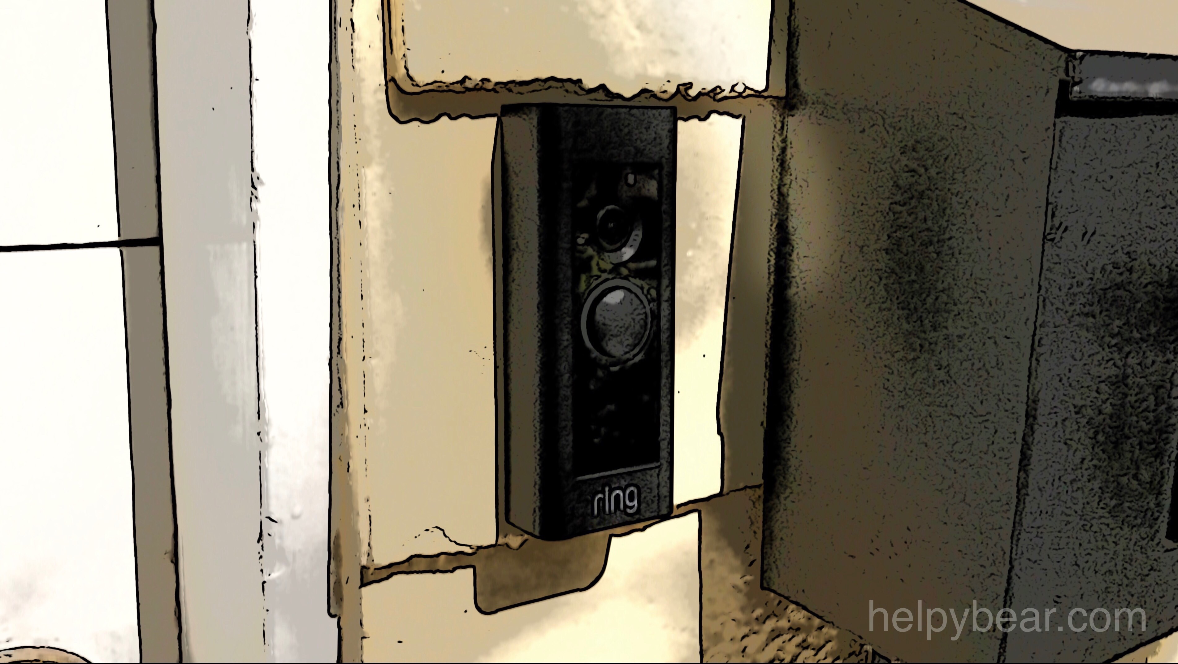 Caller ID For My Front Door The Ring Video Doorbell Pro Helpy Bear