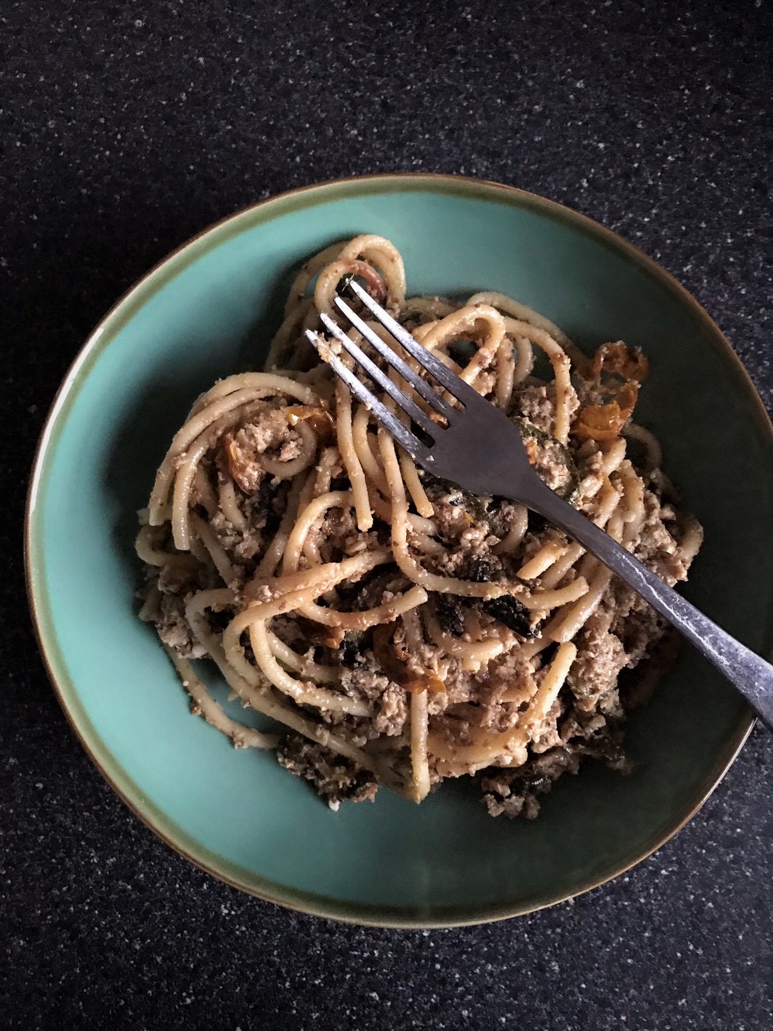Fennel, almond & anchovy pasta speedy, simple and sumptuous