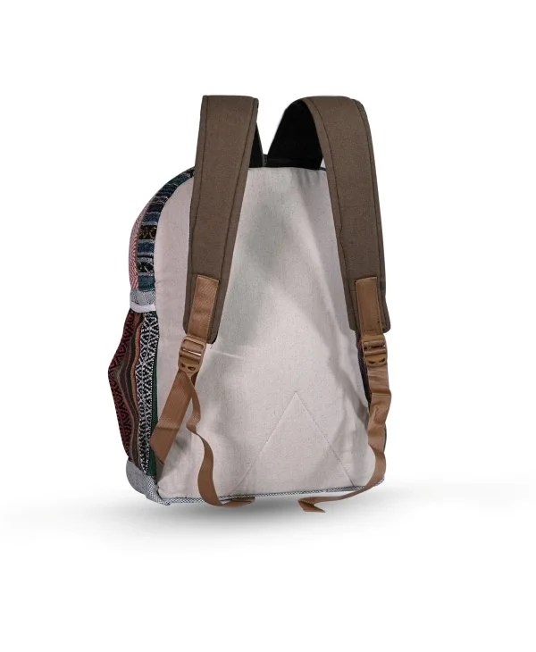 Knot Designed Small Hemp Backpack HEM Crafts