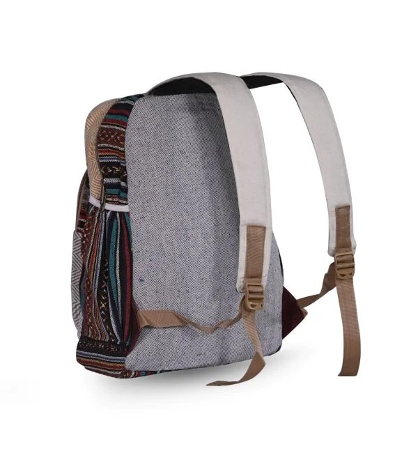 Knot Designed Small Hemp Backpack HEM Crafts