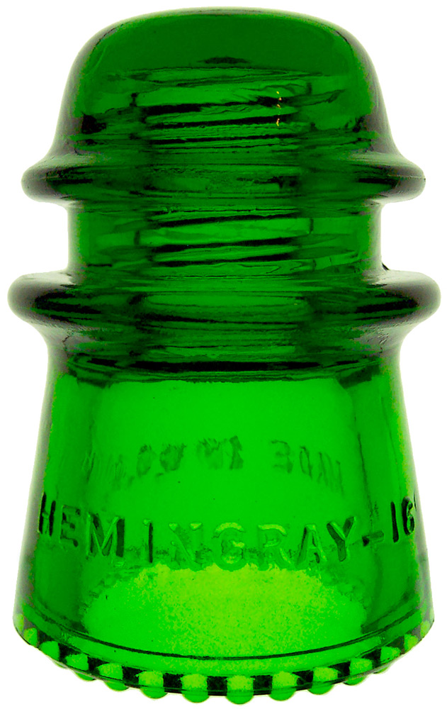 Hemingray.info Glass Insulator Database CD 122 (Hemingray 16)