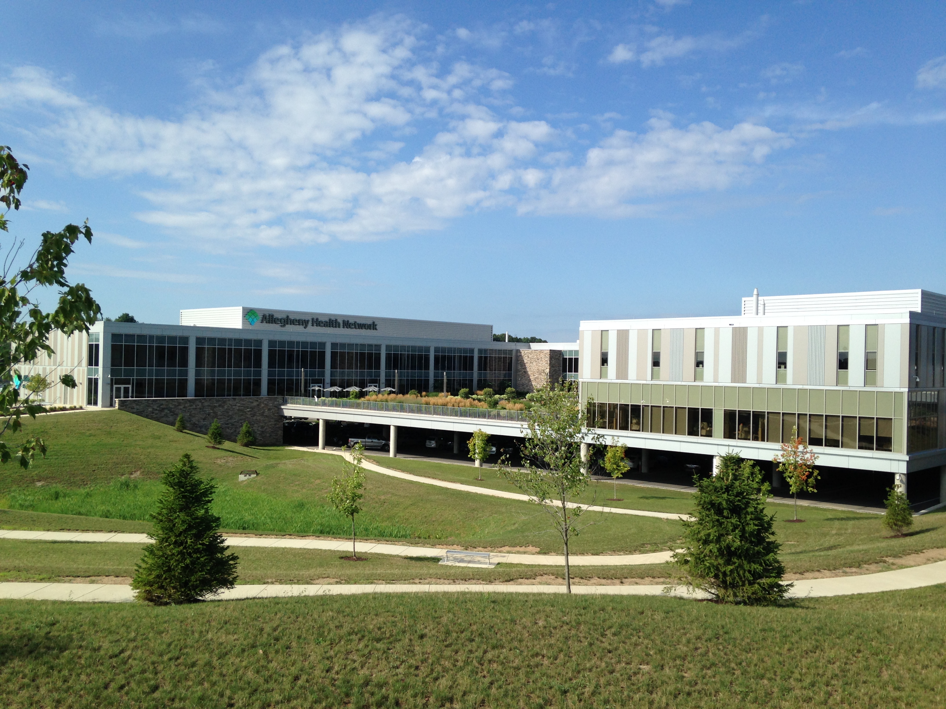 AHN Health + Wellness Pavilion hemisphere architecture