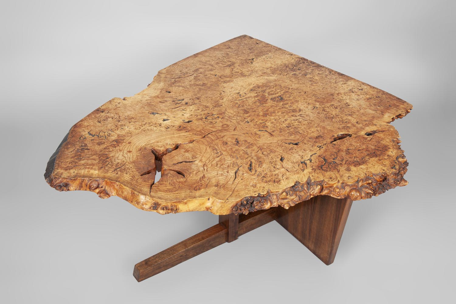 Nakashima early Minguren II End Table Hemisphere Gallery