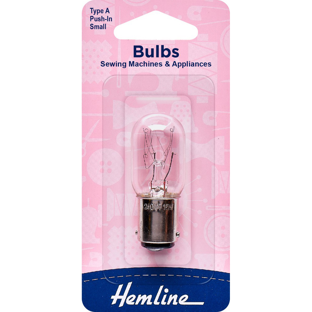 Bulbs Sewing Machine & Appliances SBC PushIn Small Hemline