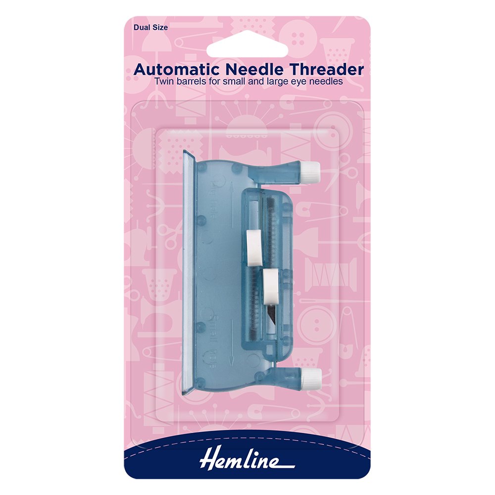 Automatic Needle Threader Deluxe Twin barrels for small and large eye