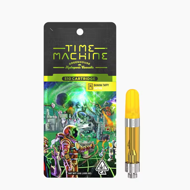 Time Machine Banana Taffy Sativa Vape (1g)