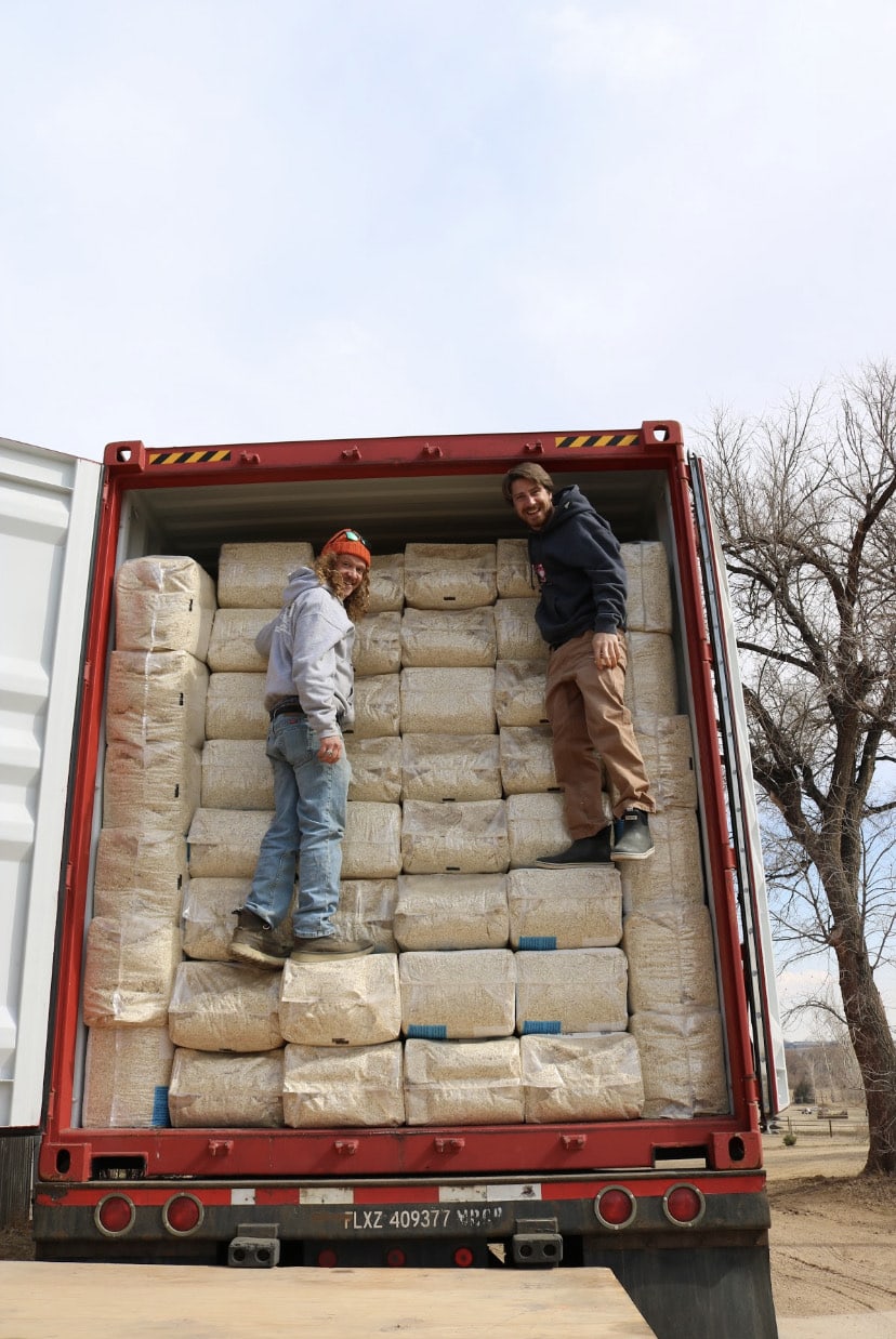 Horse Bedding Full Truck System American Natural Materials