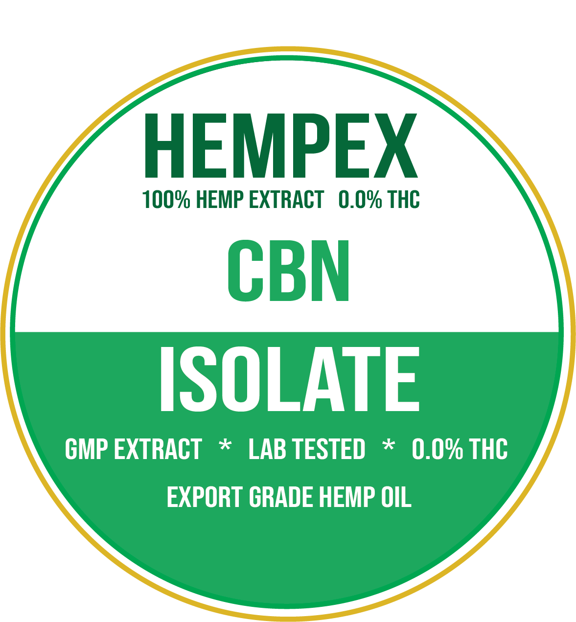 CBN ISOLATE Rhizo Sciences Hemp Extracts for sale THC Free CBD Oil