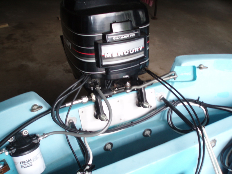 Bolting Outboard to stern of a 13 ft whaler Moderated Discussion Areas