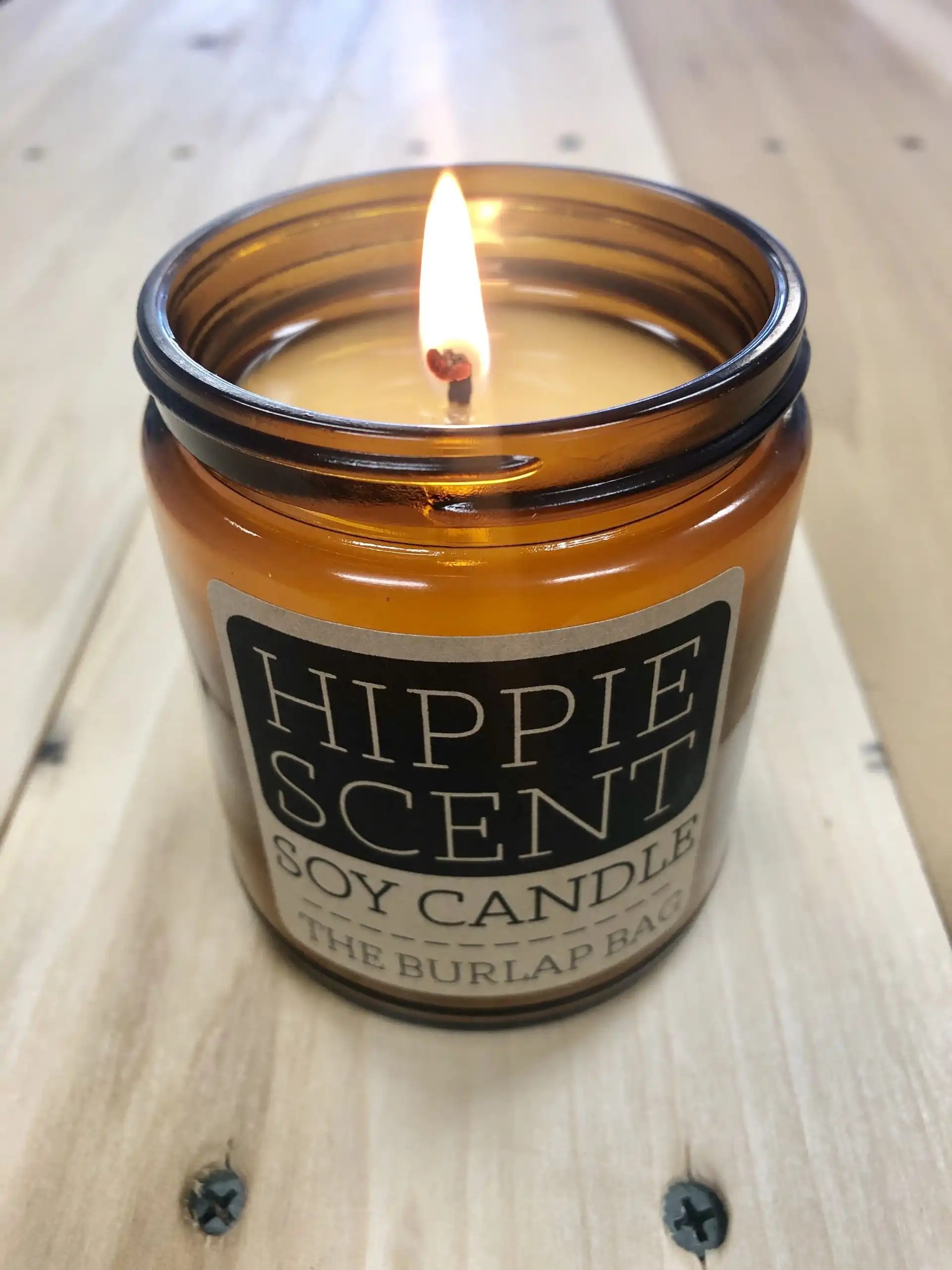 Hippie Scent Candle Hemp House Knoxville