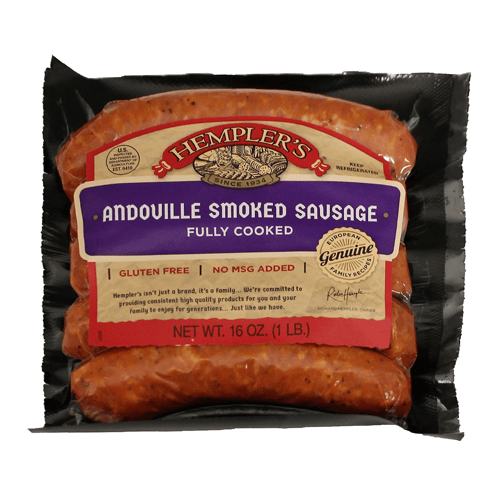Andouille Smoked Sausage Hempler's Foods