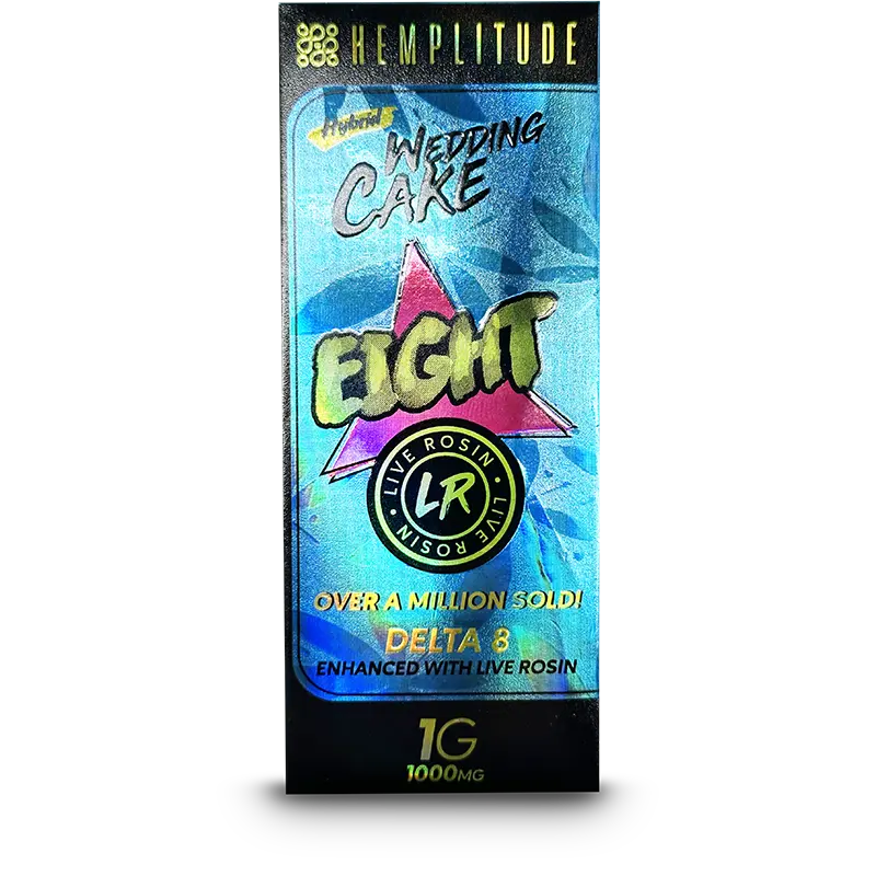 Delta 8 1000mg Disposable Wedding Cake Hemplitude