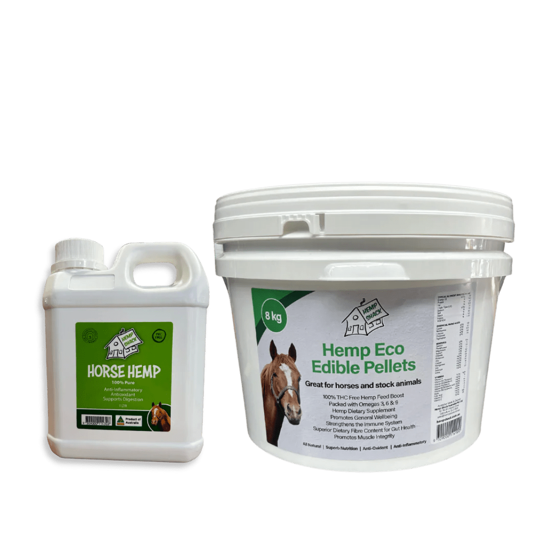 Hemp Wellness Combo for Horses Hemp Shack