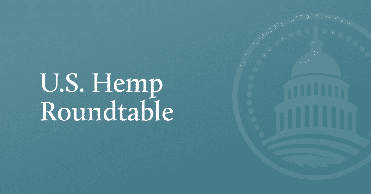 Roundtable Responds To Congressional Request for Information On CBD