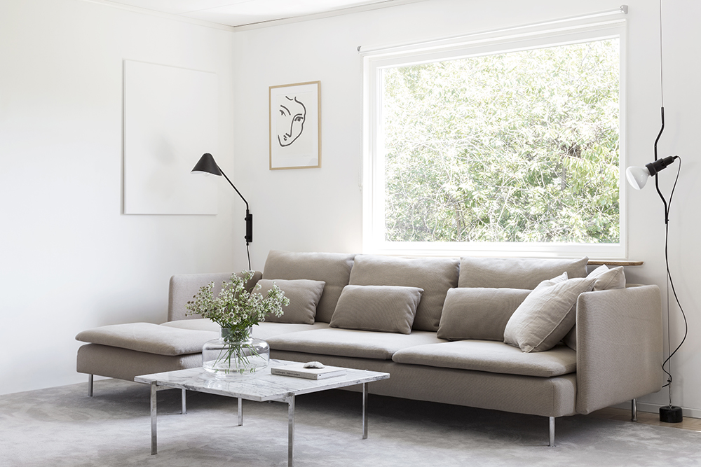 Inspiration Vardagsrum Beige Soffa