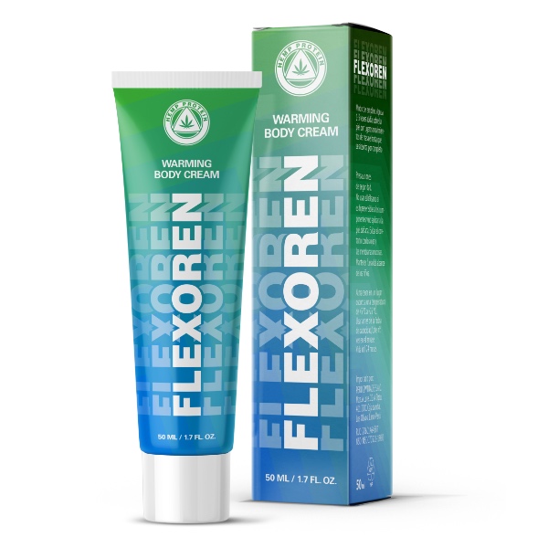 Flexoren, warming body cream by Hendel's garden Hendel Store