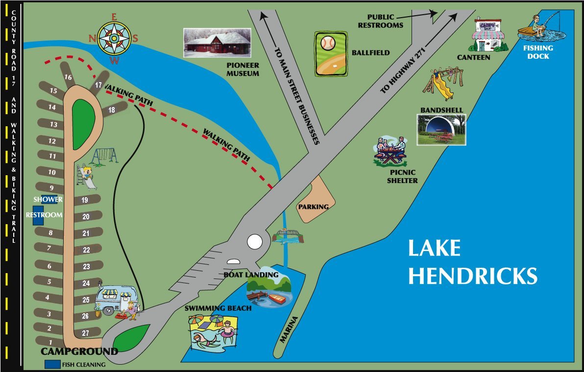 parkmap Hendricks Minnesota