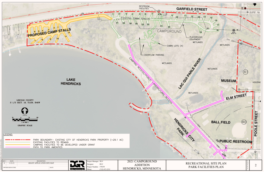 Hendricks Campground Hendricks Minnesota