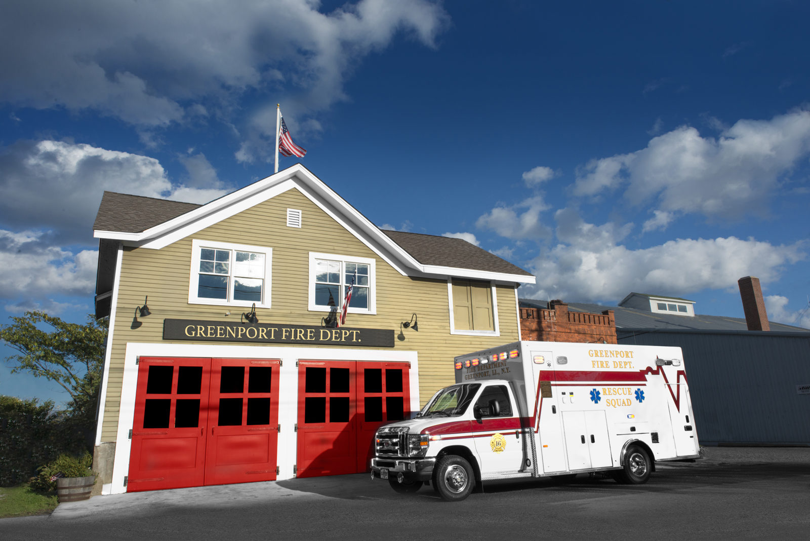Greenport FD Hendrickson Fire